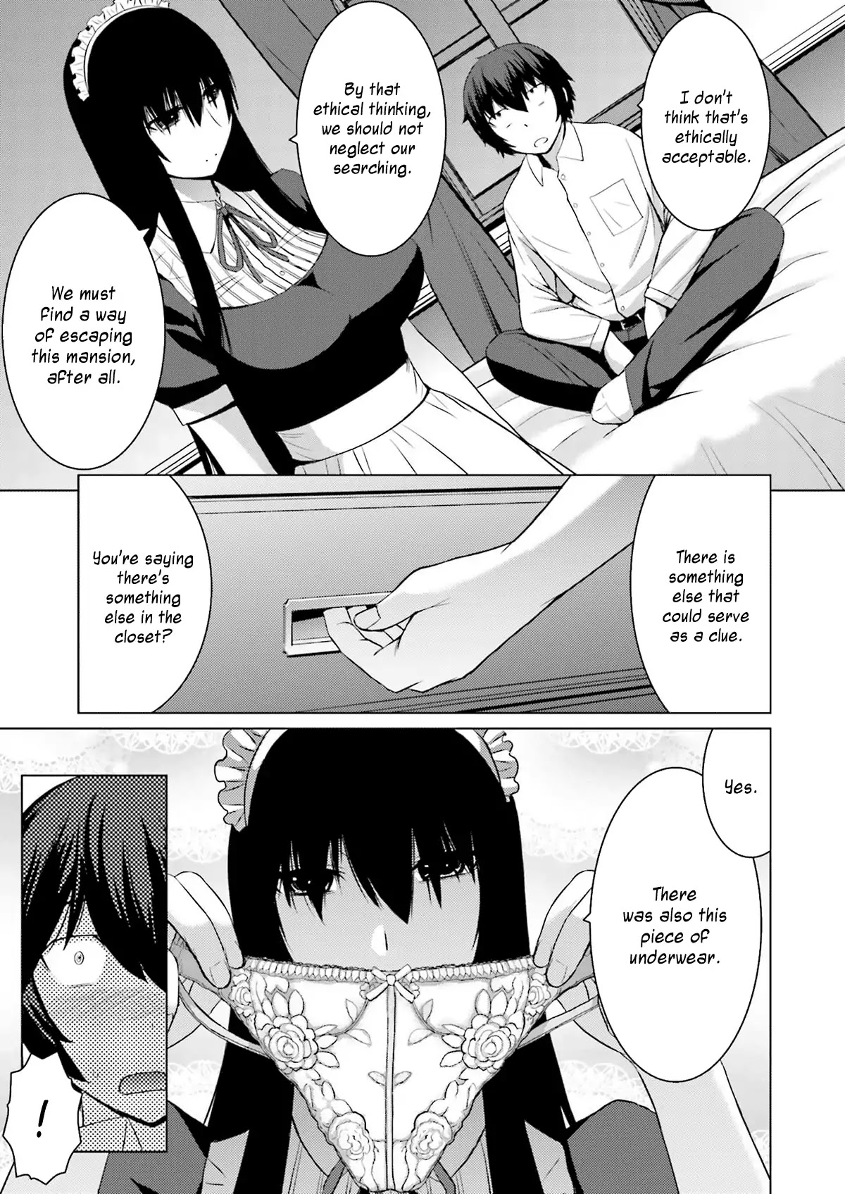 Kuro-senpai to Kuroyashiki no Yami ni Mayowanai Chapter 5 page 9 - Chapter 5