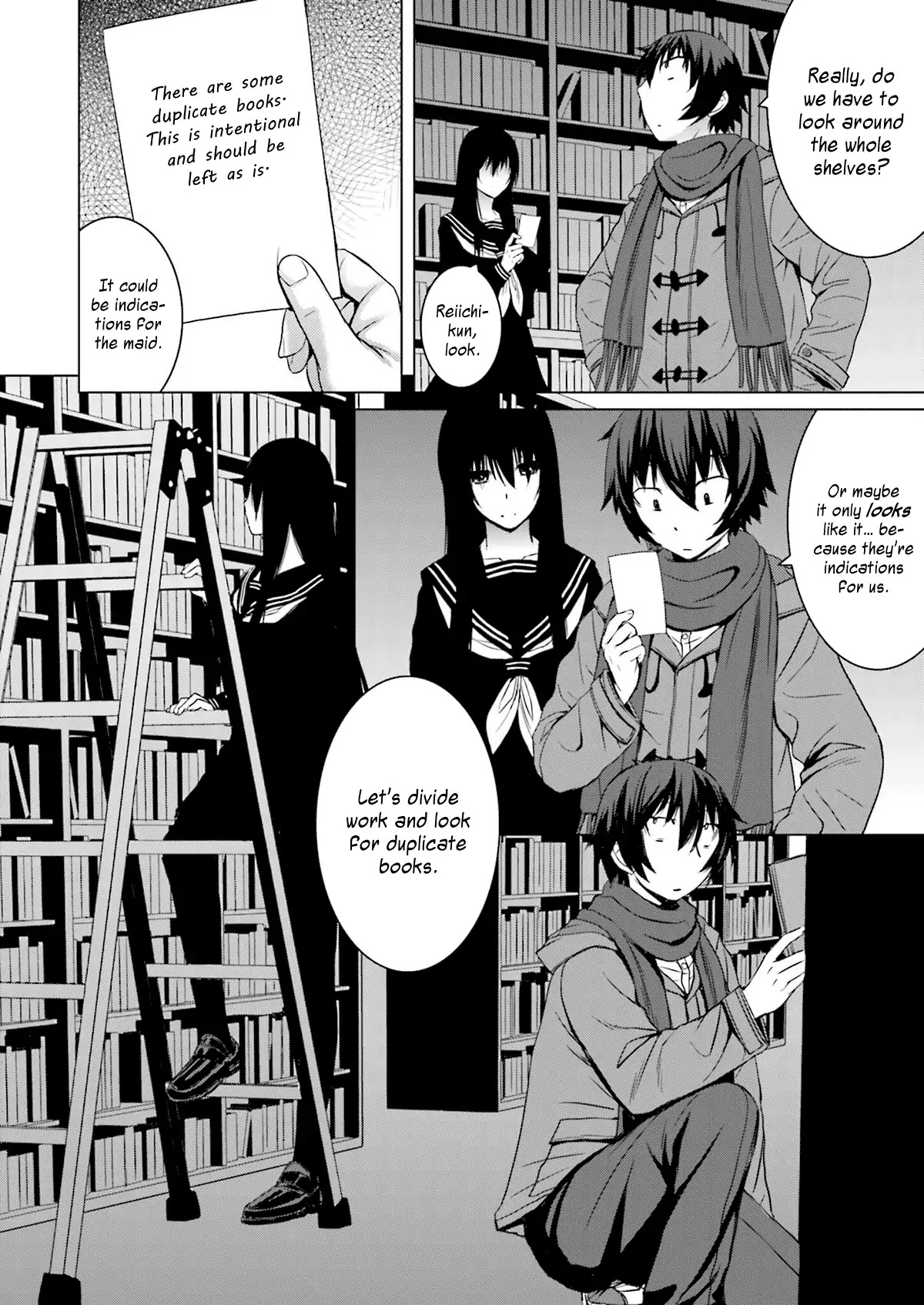 Kuro-senpai to Kuroyashiki no Yami ni Mayowanai Chapter 6 page 10 - Chapter 6