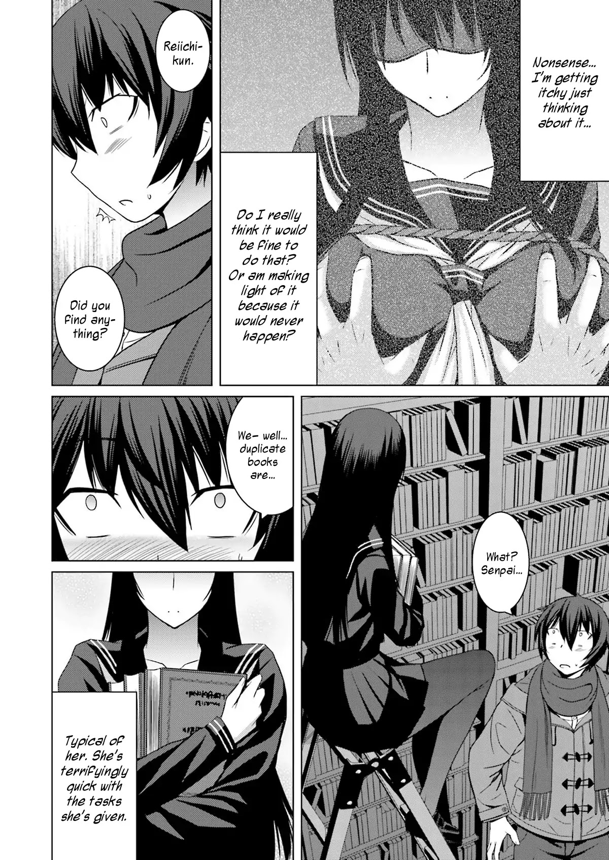 Kuro-senpai to Kuroyashiki no Yami ni Mayowanai Chapter 6 page 12 - Chapter 6