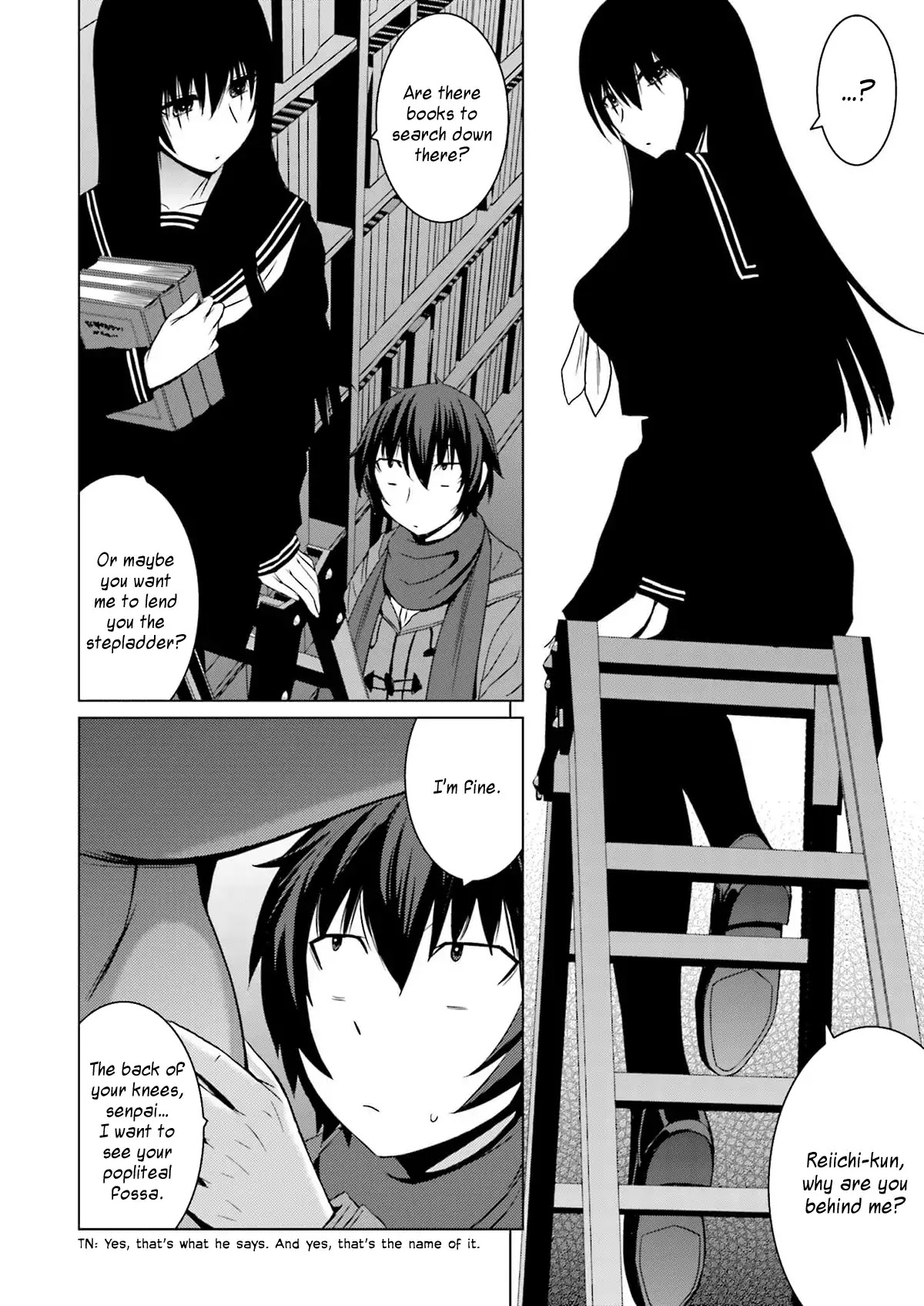 Kuro-senpai to Kuroyashiki no Yami ni Mayowanai Chapter 6 page 14 - Chapter 6