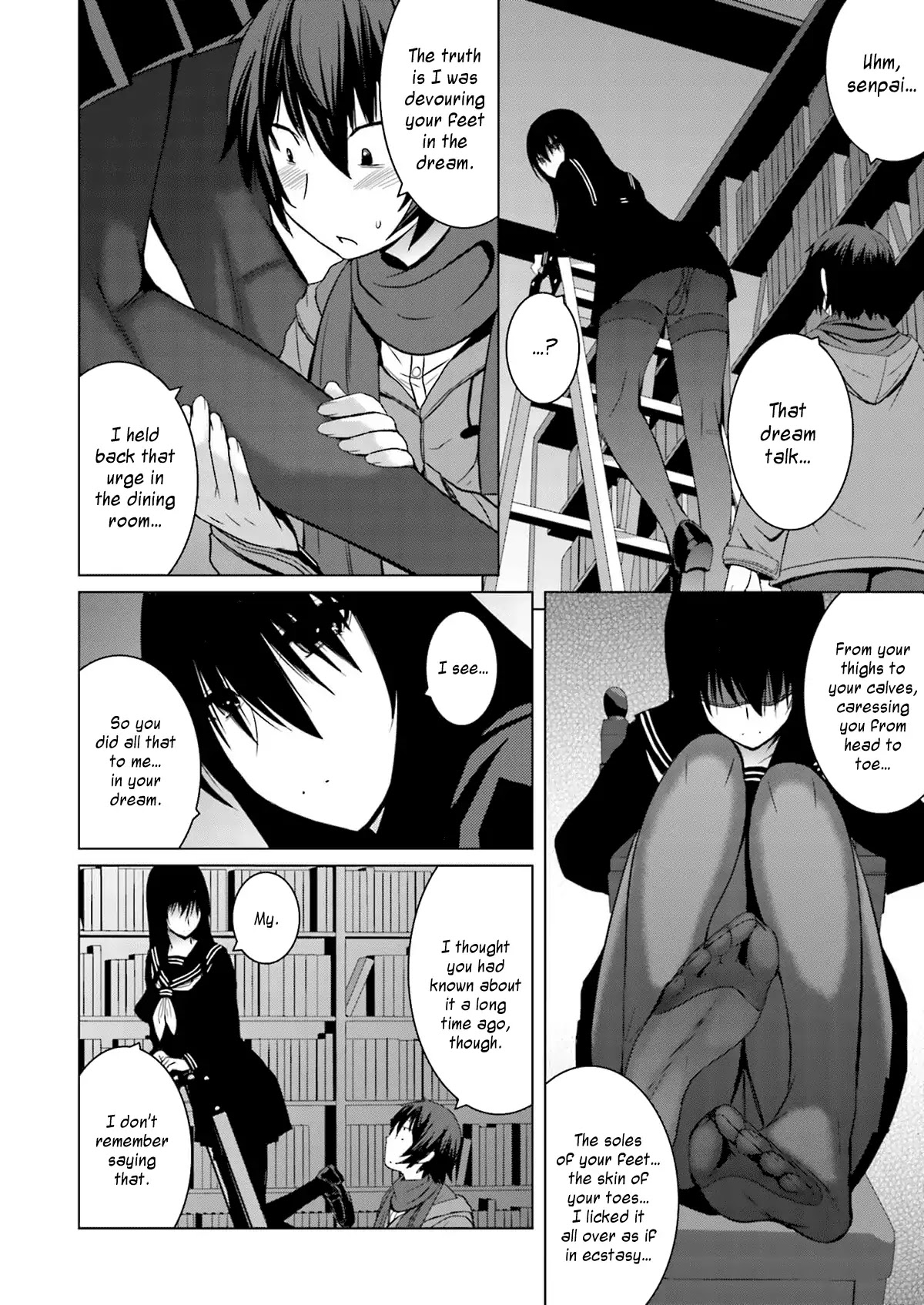Kuro-senpai to Kuroyashiki no Yami ni Mayowanai Chapter 6 page 17 - Chapter 6