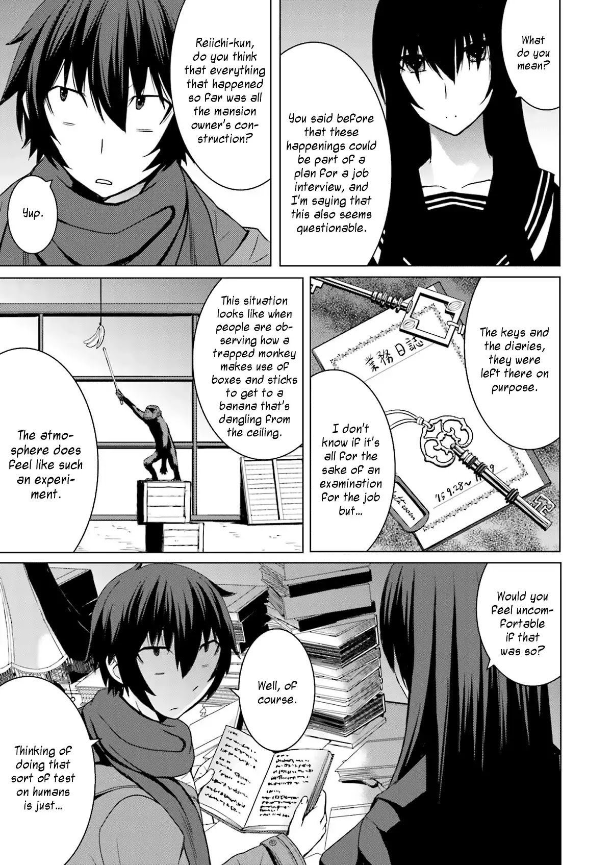Kuro-senpai to Kuroyashiki no Yami ni Mayowanai Chapter 6 page 9 - Chapter 6