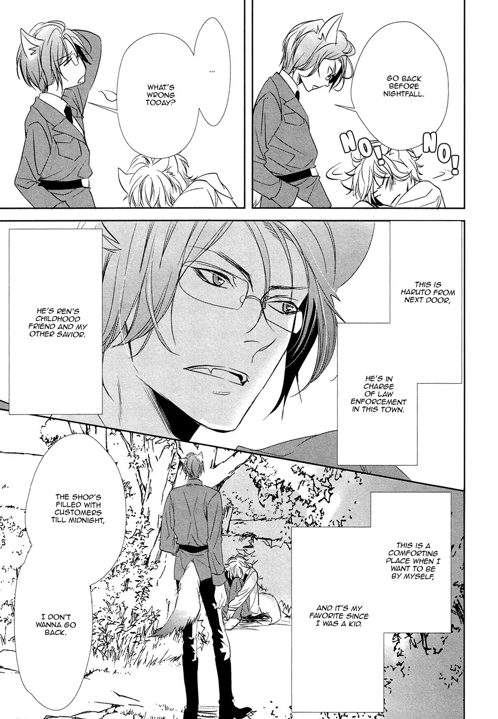 Kuro Wanko to Kin Kitsune Chapter 1 page 19 - Chapter 1: Black Dog & Golden Fox (Part 1)