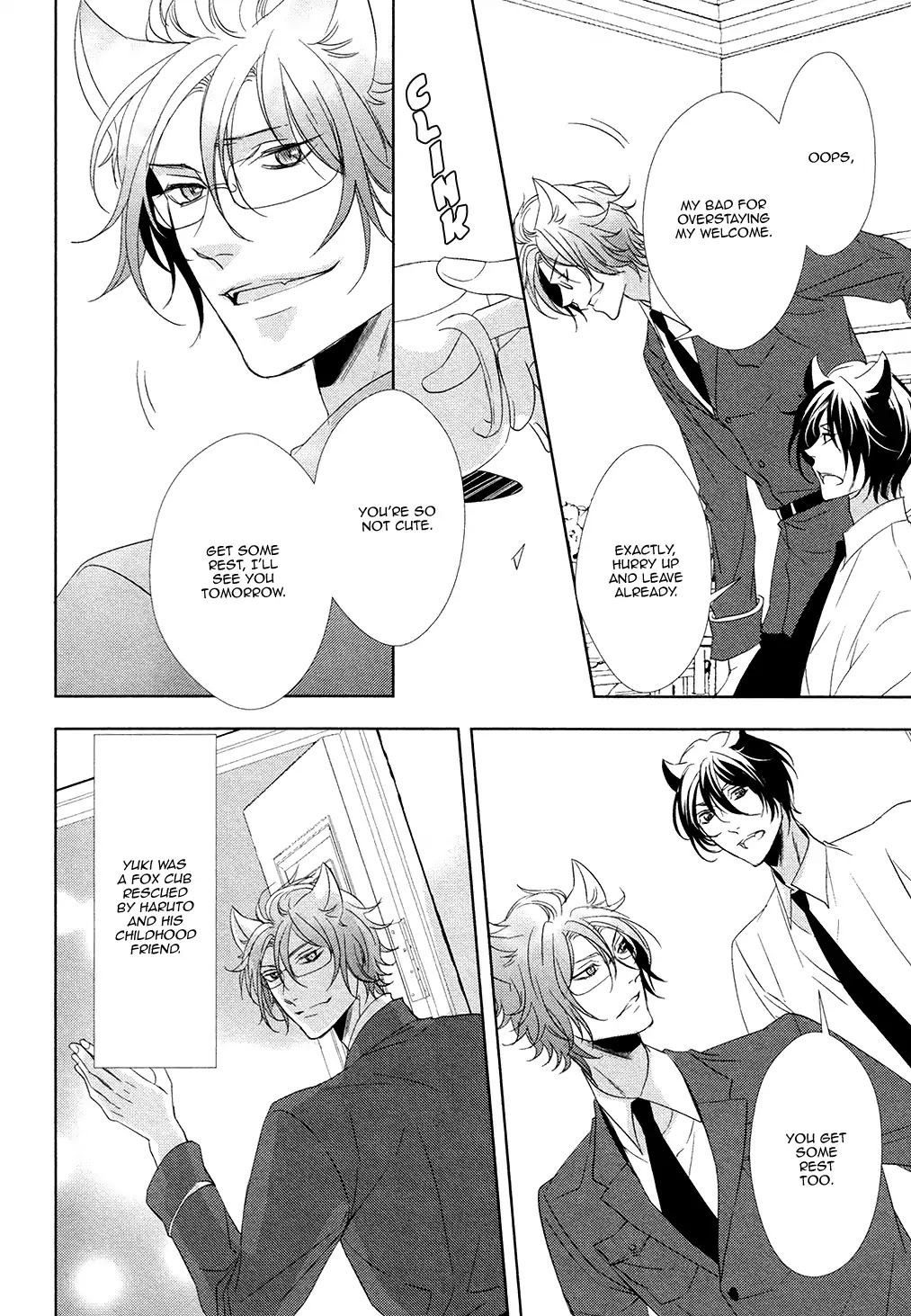 Kuro Wanko to Kin Kitsune Chapter 3 page 17 - Chapter 3: Megane Dog & Tsundere Dog (Part 1)
