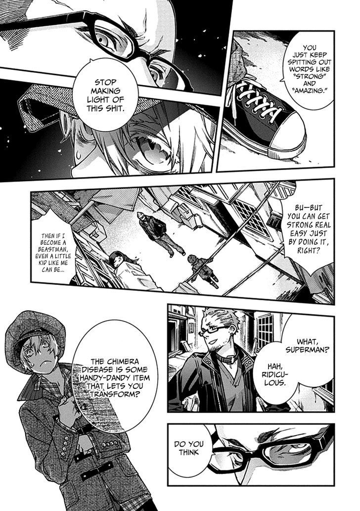 Kuroa Chimera Chapter 4.2 page 22 - Chapter 4 v2 : Cry of the Powerless 1