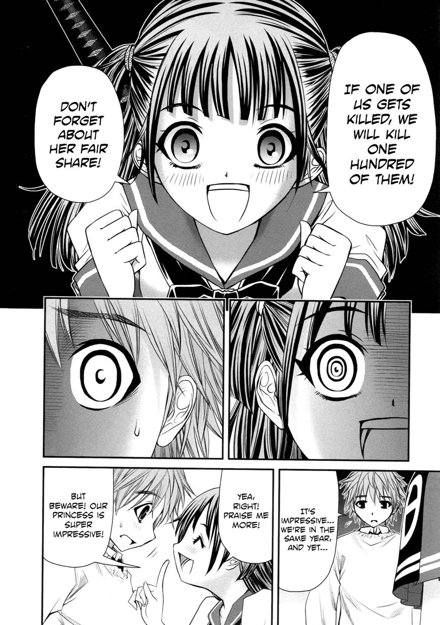 Kurogane Hime Chapter 15 page 12 - Chapter 15 : Undead Princess