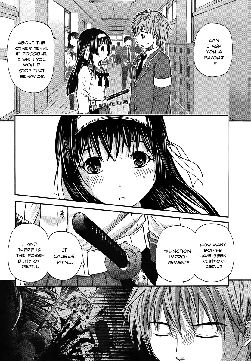 Kurogane Hime Chapter 2 page 23 - Chapter 2: Crimson Regulation