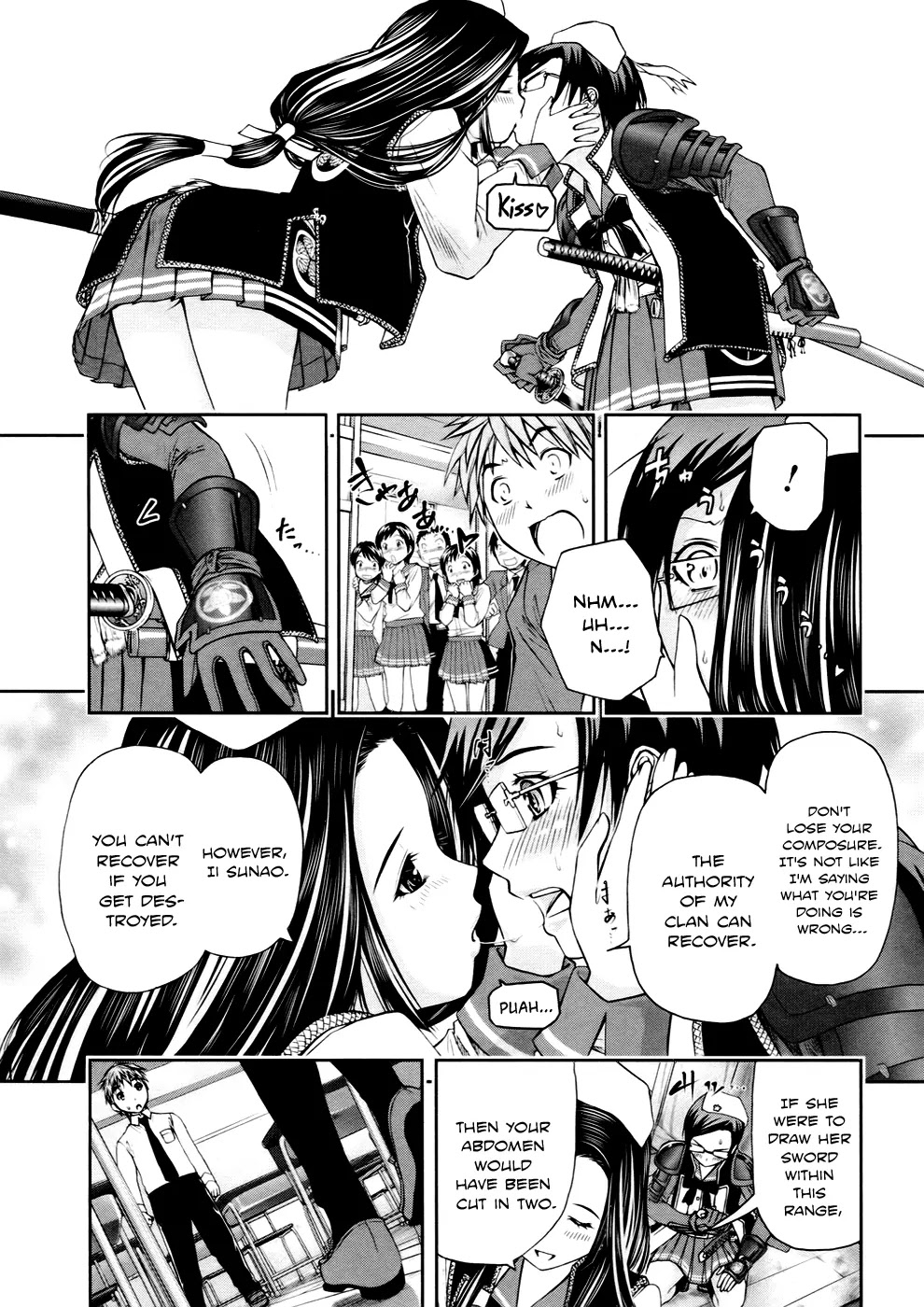 Kurogane Hime Chapter 3 page 13 - Chapter 3: Kissing Bandit