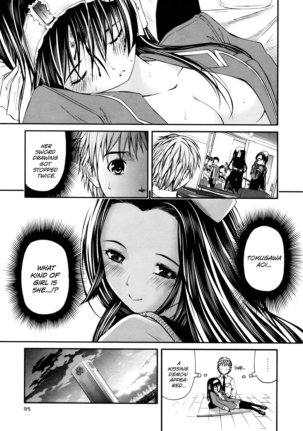 Kurogane Hime Chapter 3 page 20 - Chapter 3: Kissing Bandit