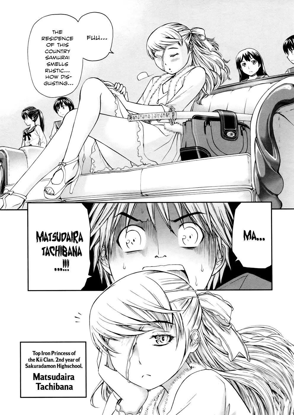 Kurogane Hime Chapter 3 page 29 - Chapter 3: Kissing Bandit