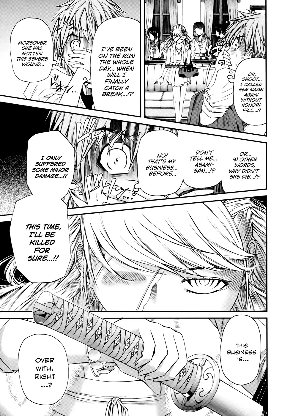 Kurogane Hime Chapter 3 page 30 - Chapter 3: Kissing Bandit