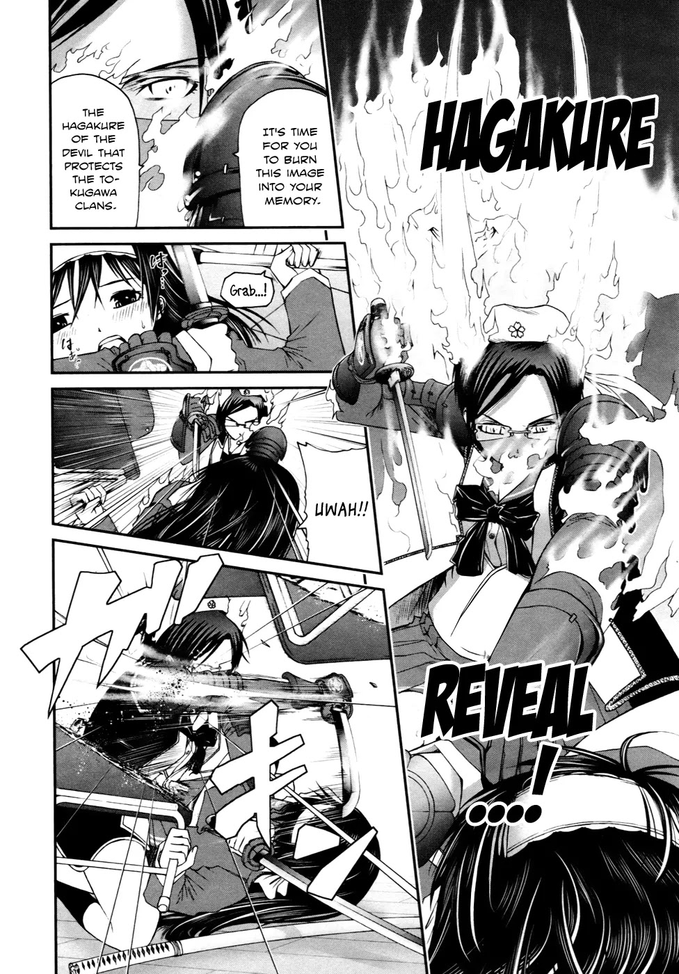 Kurogane Hime Chapter 3 page 7 - Chapter 3: Kissing Bandit