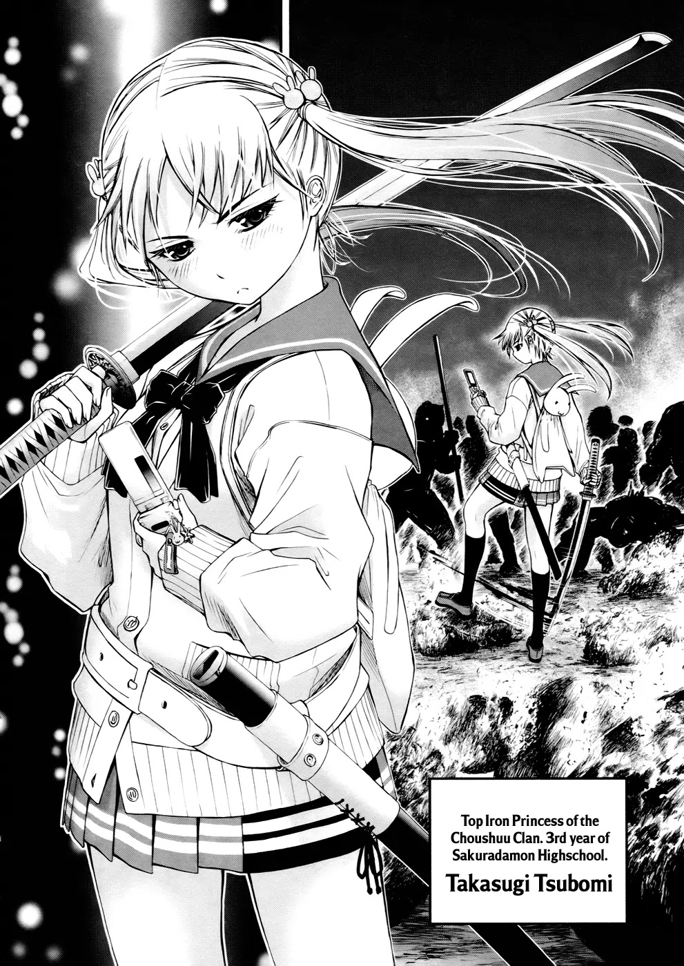 Kurogane Hime Chapter 4 page 18 - Chapter 4: Female Border Guards