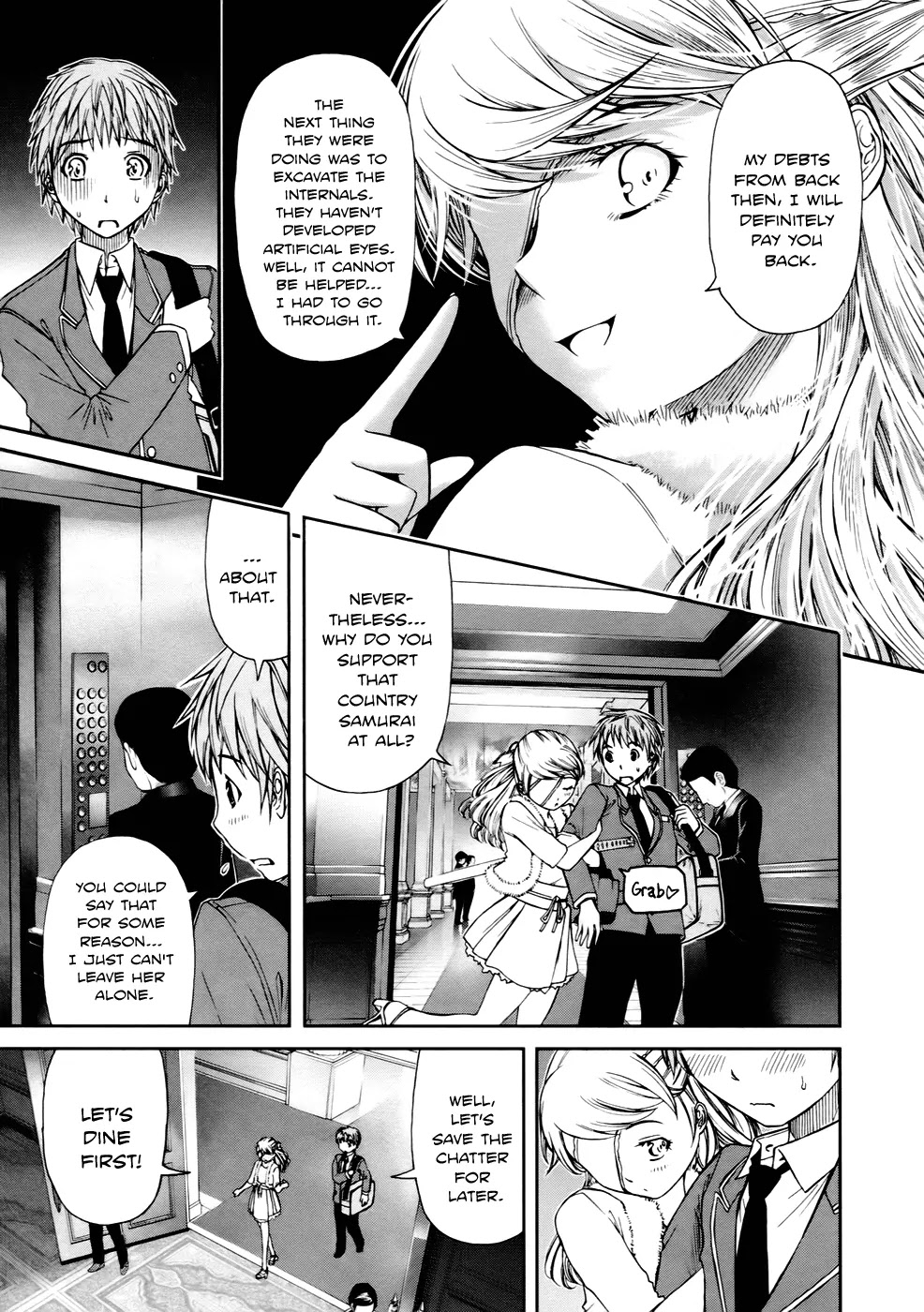 Kurogane Hime Chapter 4 page 4 - Chapter 4: Female Border Guards