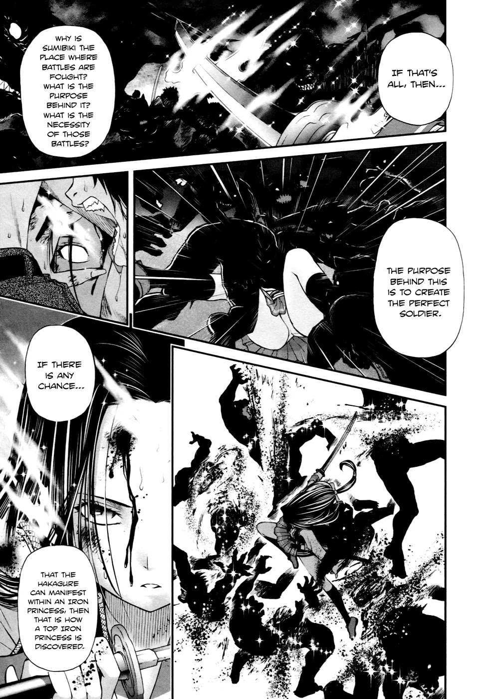 Kurogane Hime Chapter 5 page 4 - Chapter 5: After School Slaughter