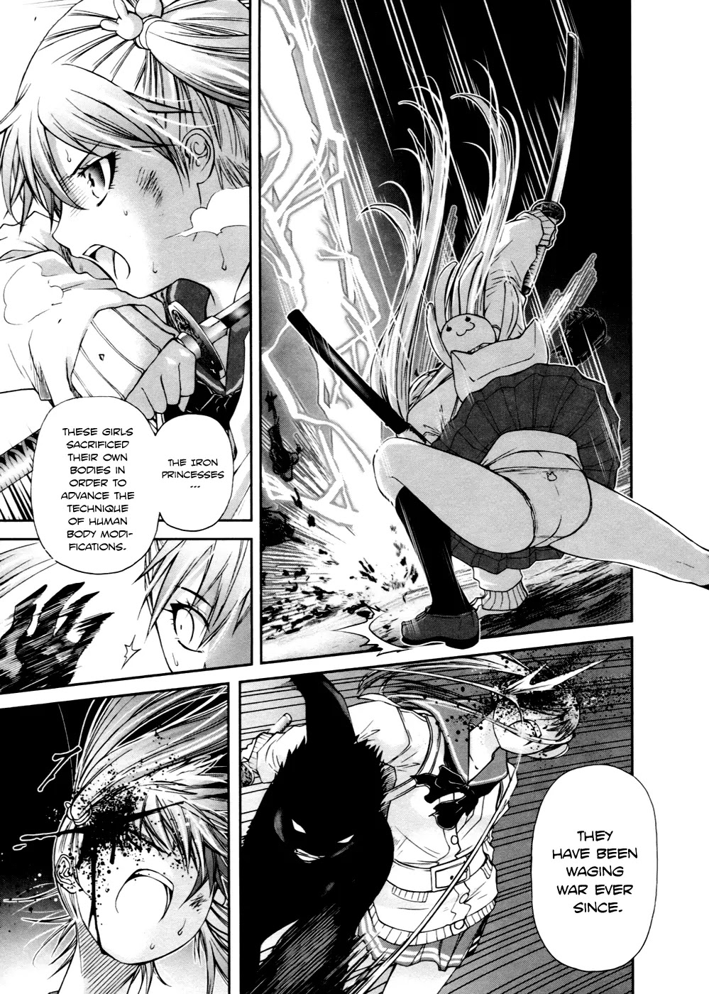 Kurogane Hime Chapter 5 page 6 - Chapter 5: After School Slaughter