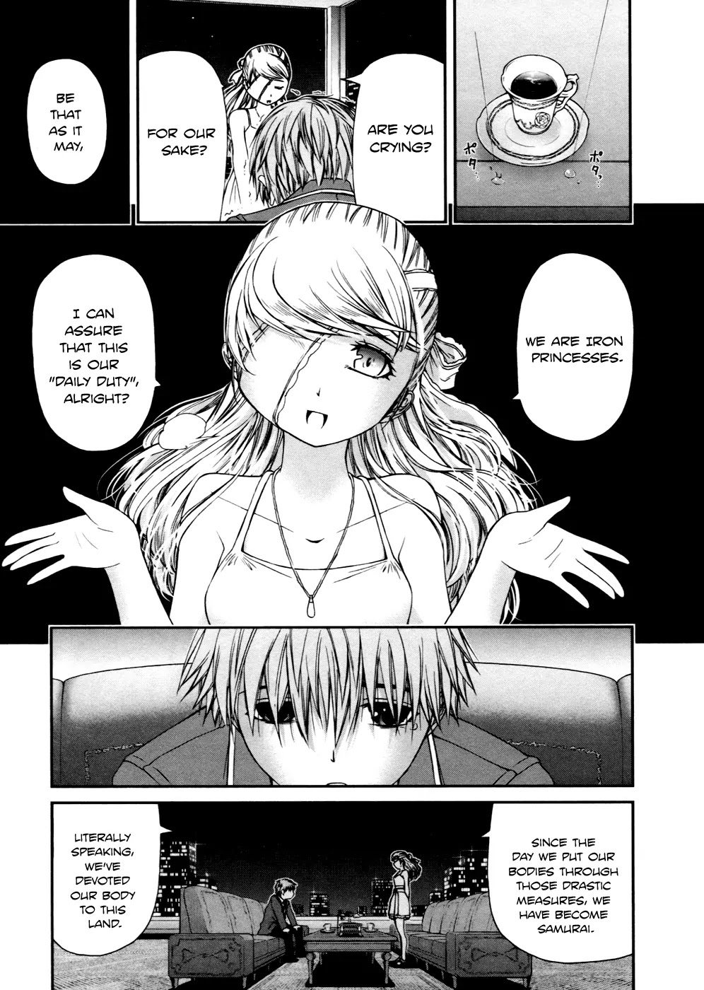 Kurogane Hime Chapter 5 page 8 - Chapter 5: After School Slaughter
