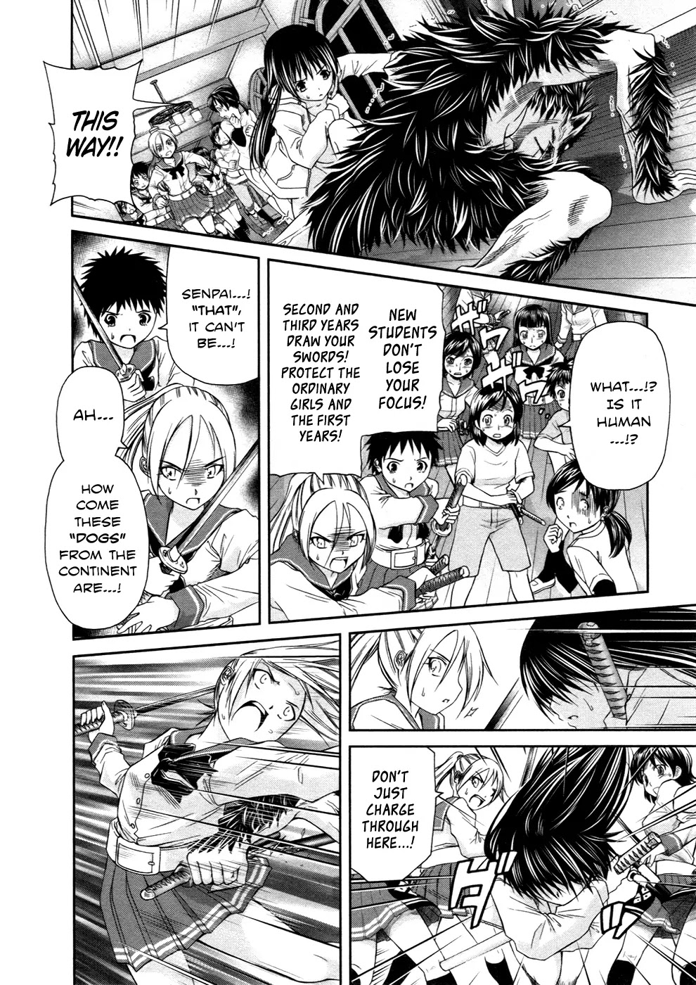 Kurogane Hime Chapter 6 page 10 - Chapter 6: Wandering Barbarian