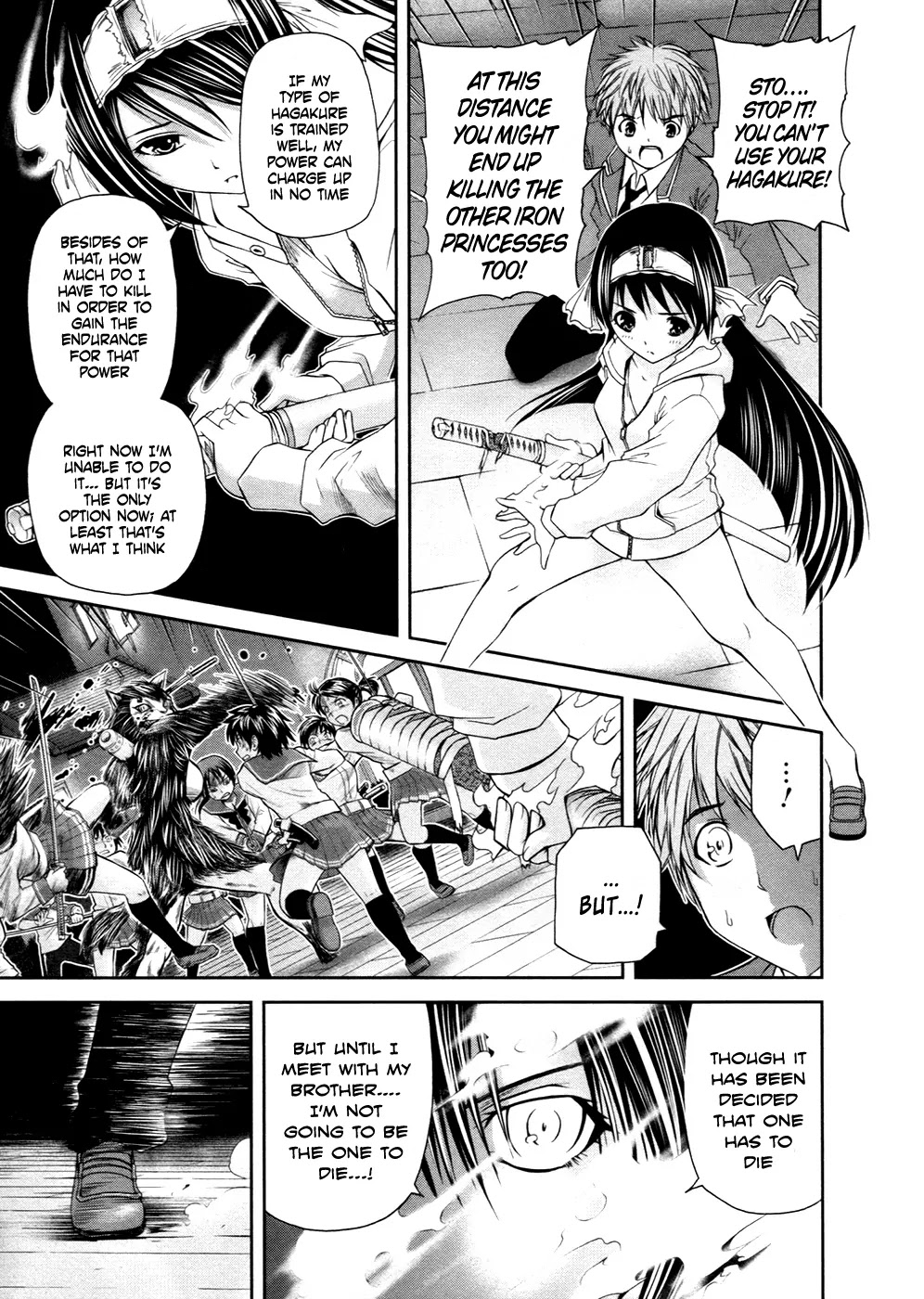 Kurogane Hime Chapter 6 page 17 - Chapter 6: Wandering Barbarian
