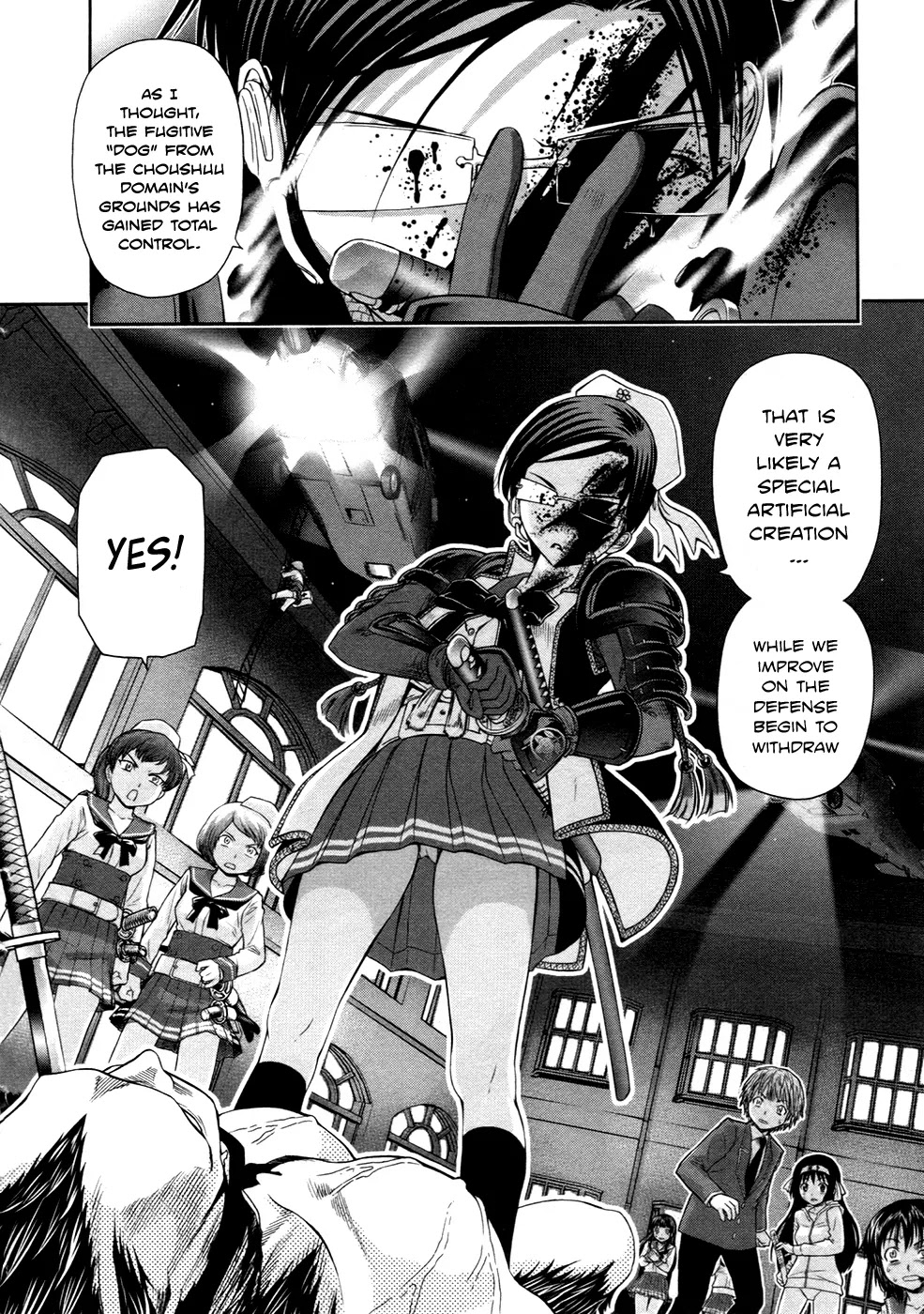 Kurogane Hime Chapter 6 page 22 - Chapter 6: Wandering Barbarian