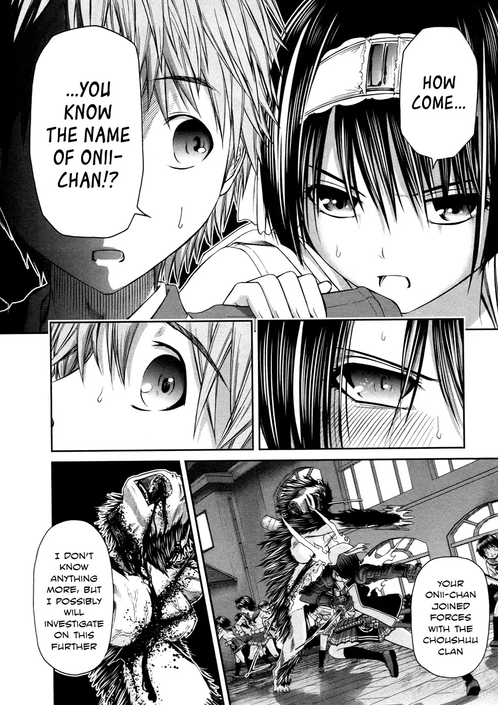 Kurogane Hime Chapter 6 page 26 - Chapter 6: Wandering Barbarian