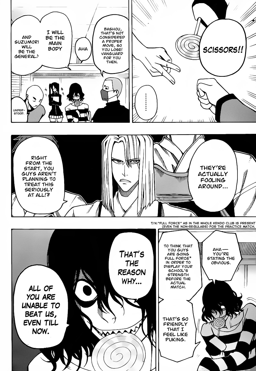 Kurogane (IKEZAWA Haruto) Chapter 12 page 8 - Chapter 12 : Strike 12 - The Pre-match Battle