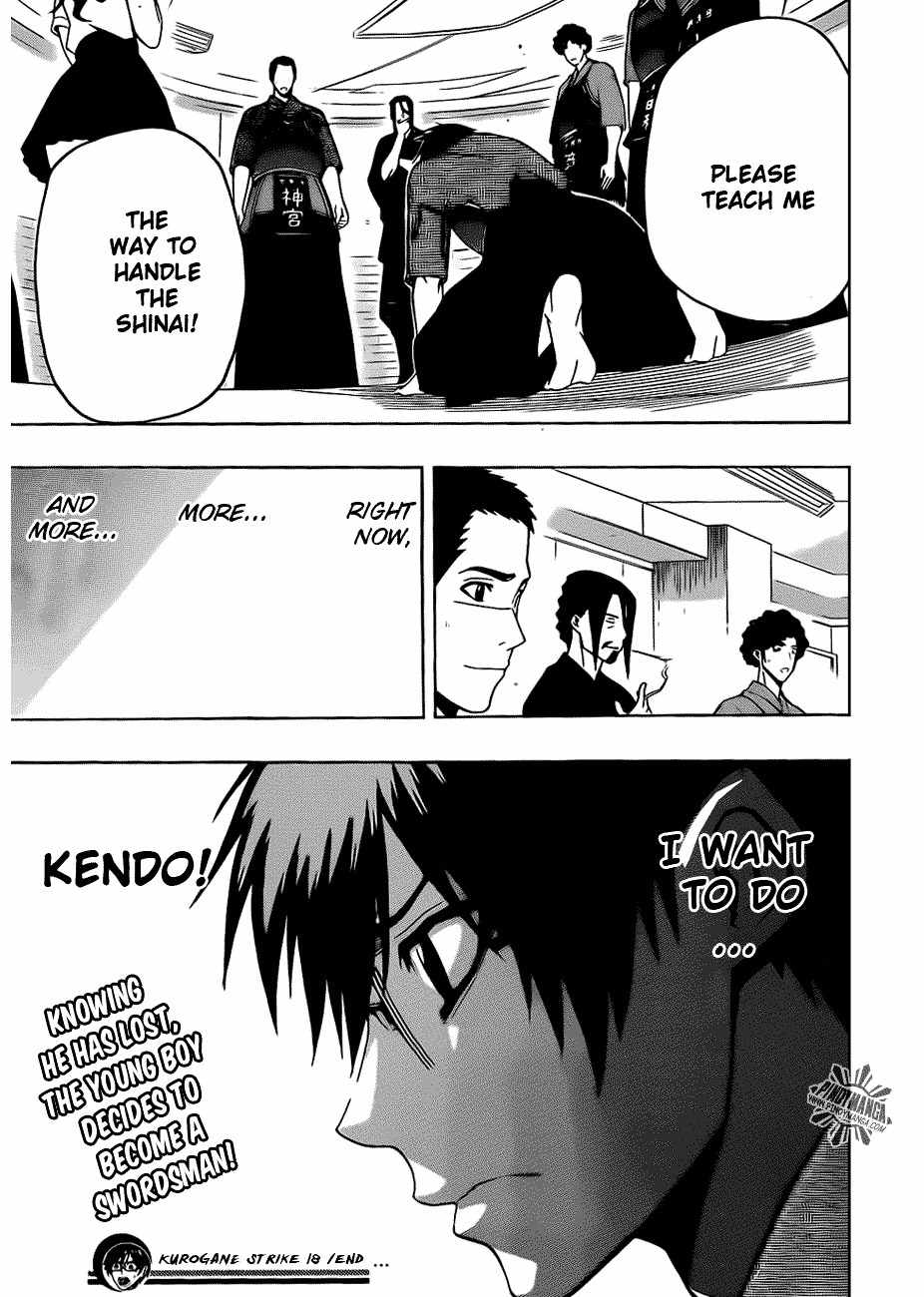 Kurogane (IKEZAWA Haruto) Chapter 18 page 21 - Chapter 18 : Strike 18 - Samidare