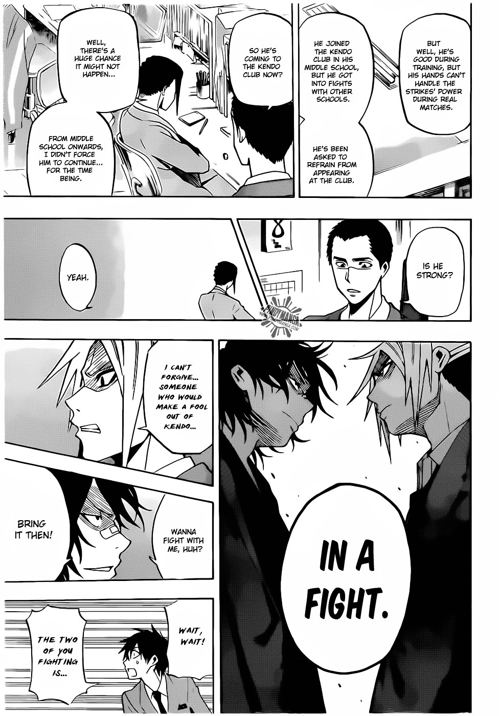 Kurogane (IKEZAWA Haruto) Chapter 20 page 9 - Chapter 20 : Strike 20 - Aoharu