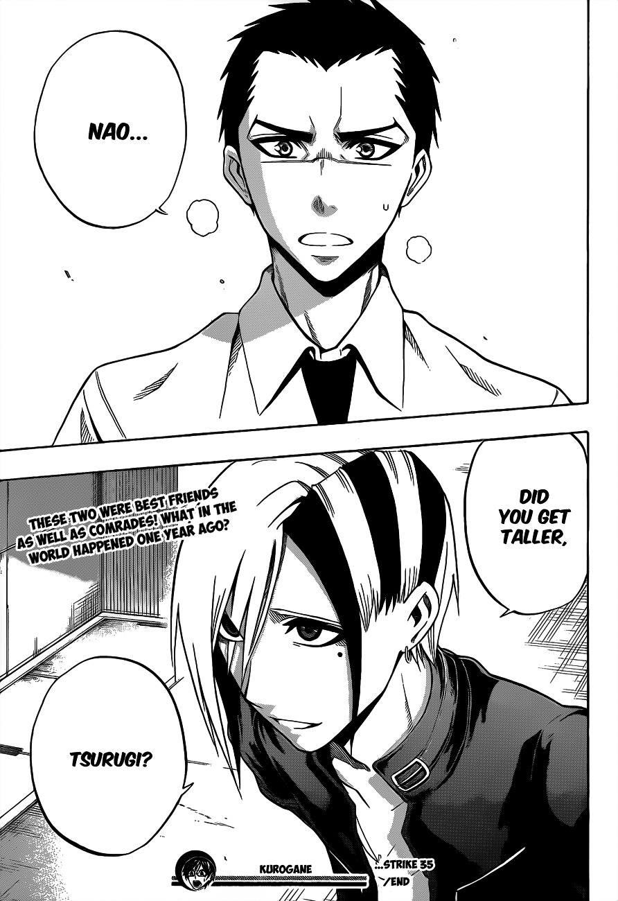 Kurogane (IKEZAWA Haruto) Chapter 35 page 20 - Chapter 35 : Strike 35 - The Last Ace