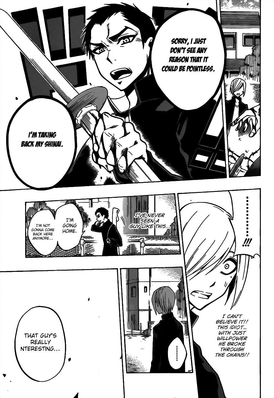 Kurogane (IKEZAWA Haruto) Chapter 36 page 13 - Chapter 36 : Strike 36 - Swings