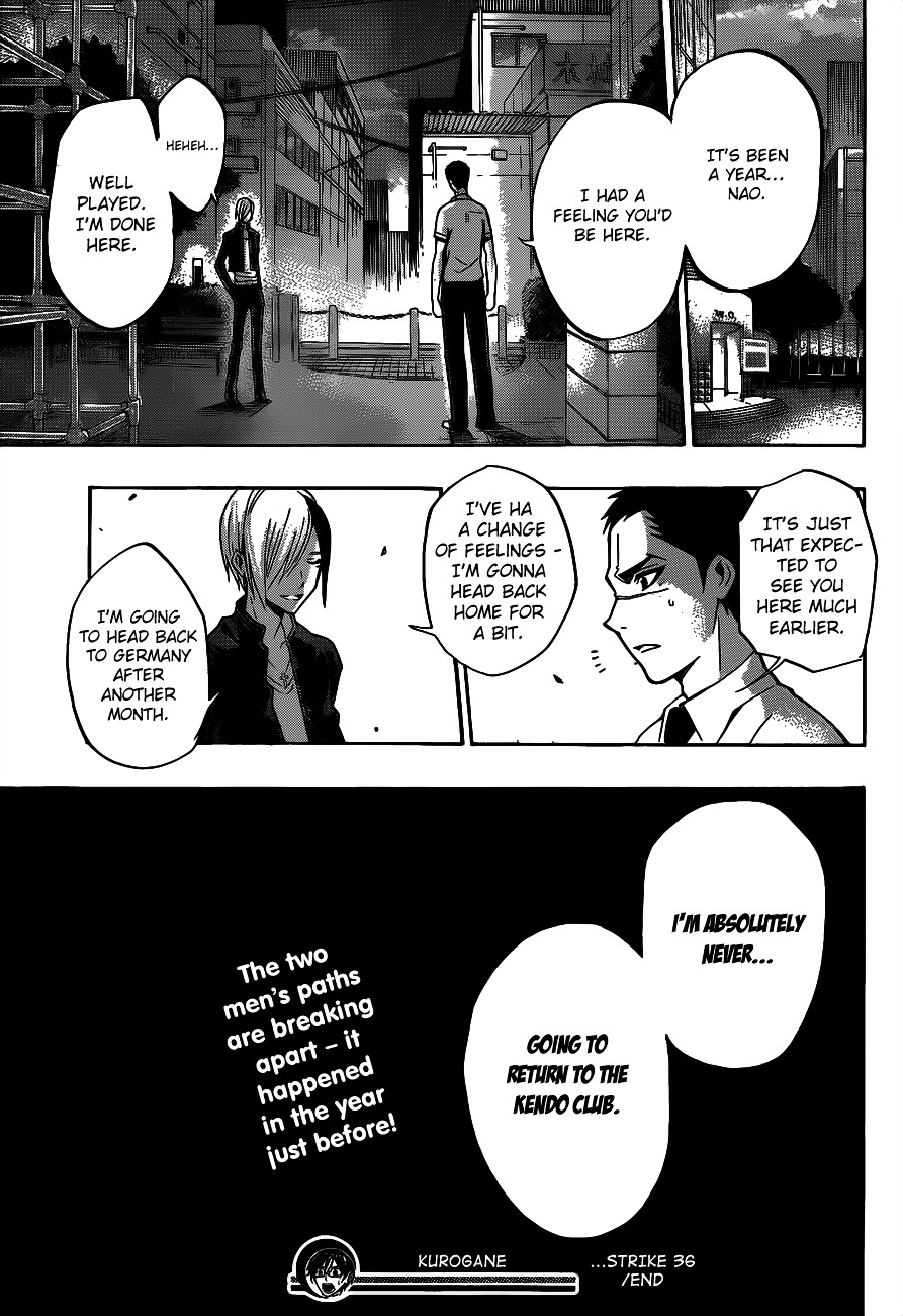 Kurogane (IKEZAWA Haruto) Chapter 36 page 21 - Chapter 36 : Strike 36 - Swings