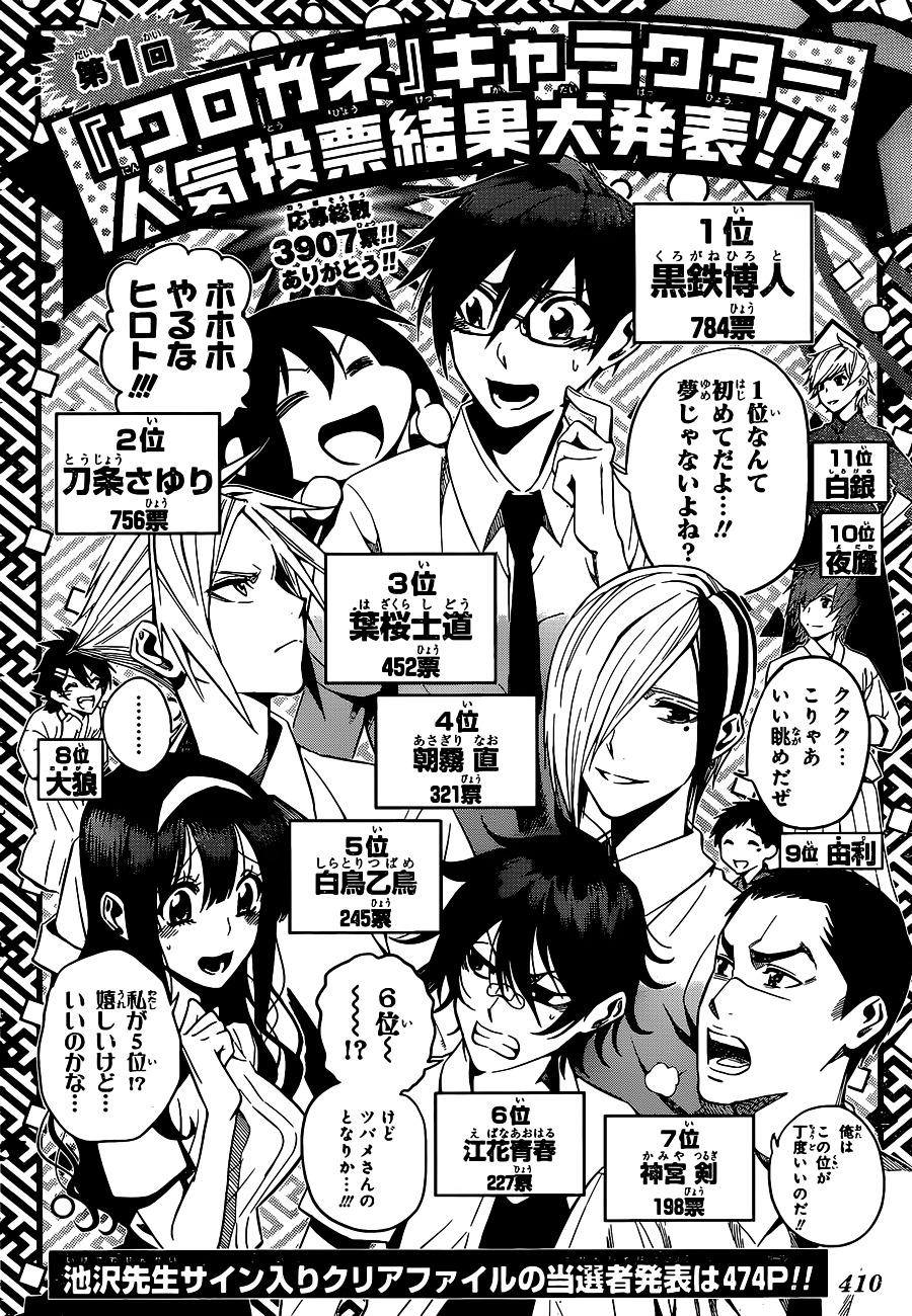 Kurogane (IKEZAWA Haruto) Chapter 63 page 2 - Chapter 63 : Strike 63 - Aoharu VS Koga