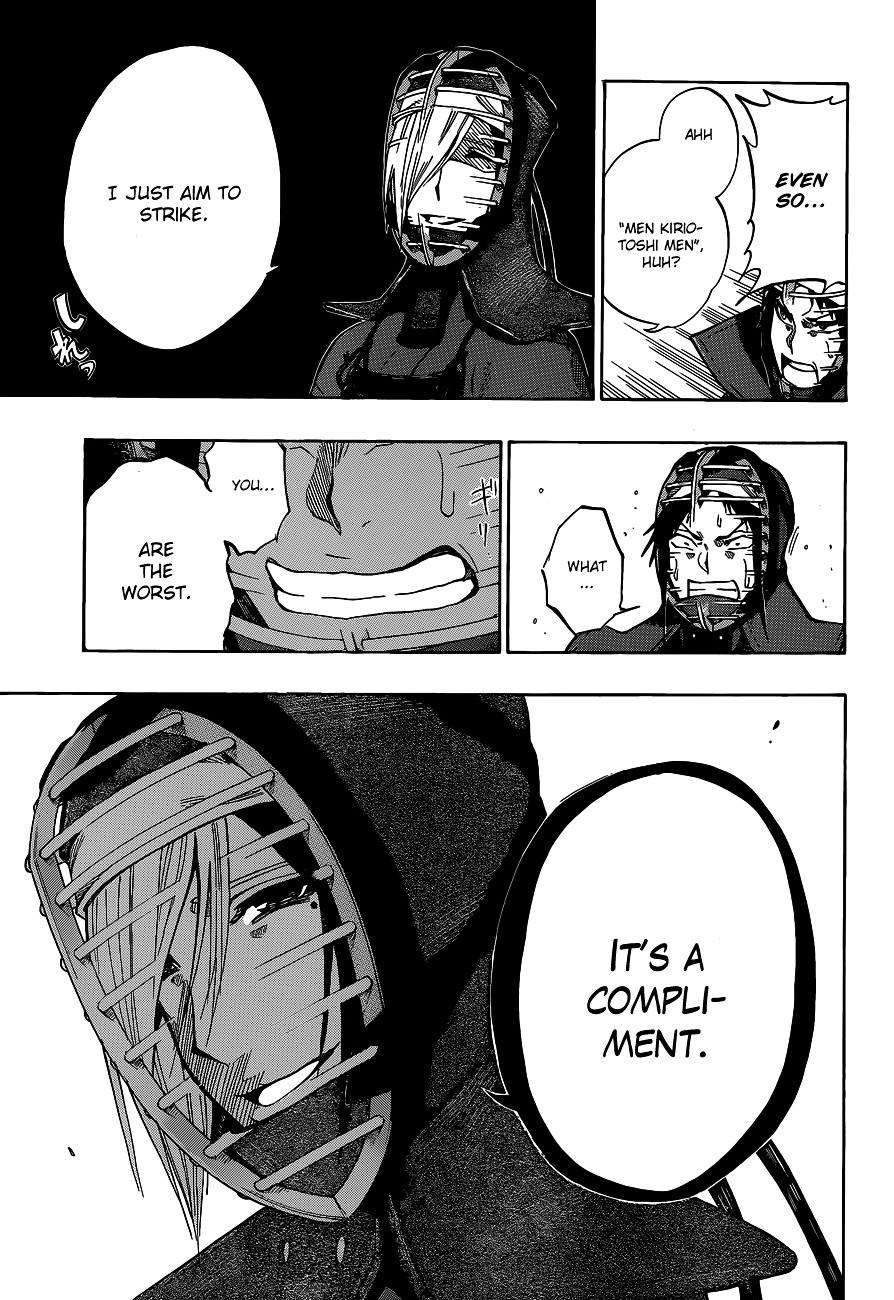 Kurogane (IKEZAWA Haruto) Chapter 64 page 16 - Chapter 64 : Strike 64 - Asagiri vs Hare