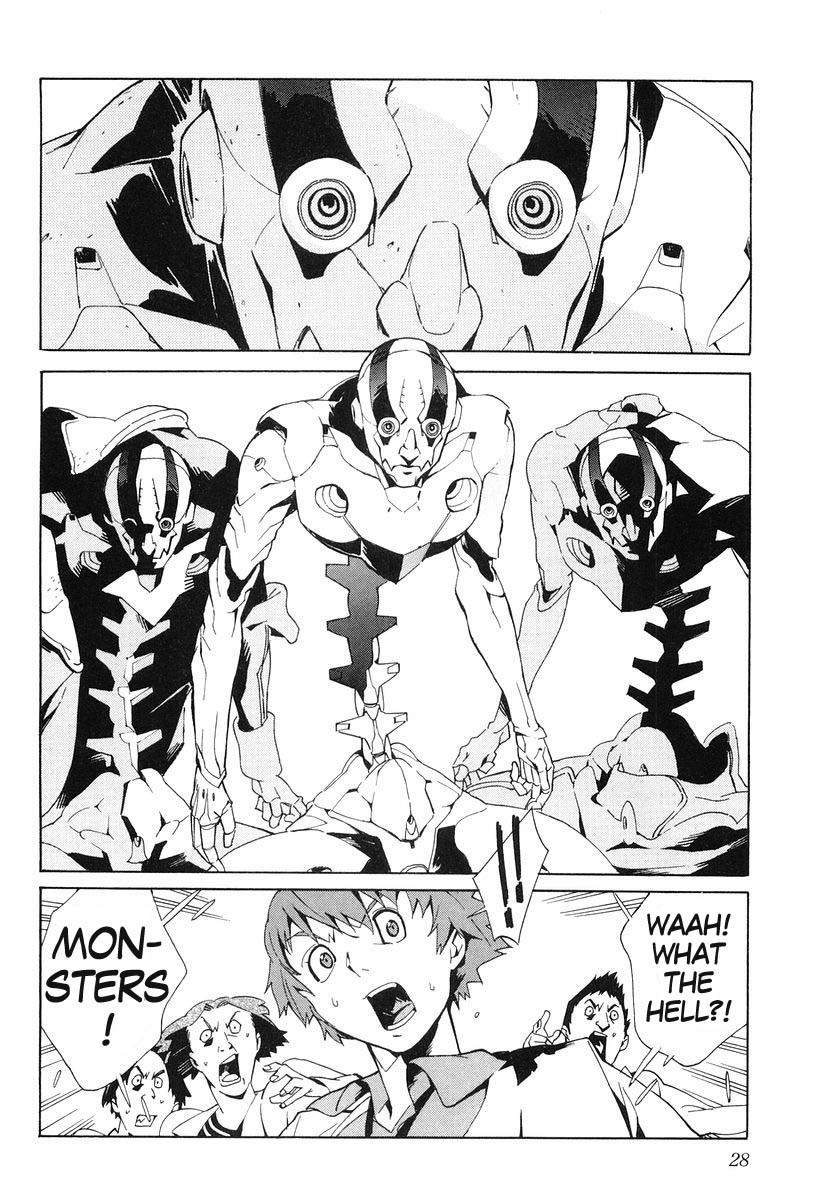 Kurogane no Linebarrel Chapter 1 page 35 - Chapter 1: A Boy of Iron