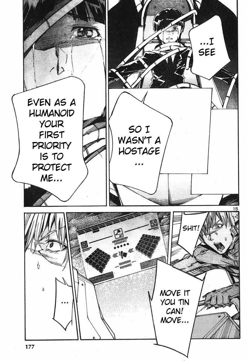 Kurogane no Linebarrel Chapter 100 page 15 - Chapter 100: Monster