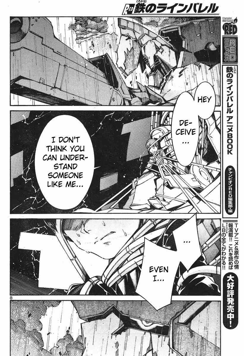 Kurogane no Linebarrel Chapter 100 page 8 - Chapter 100: Monster