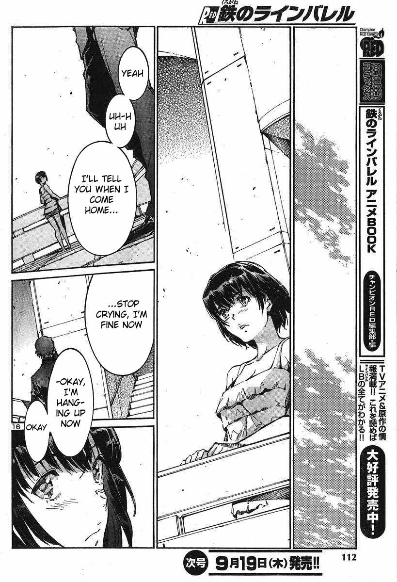 Kurogane no Linebarrel Chapter 103 page 21 - Chapter 103: 57m48s Later