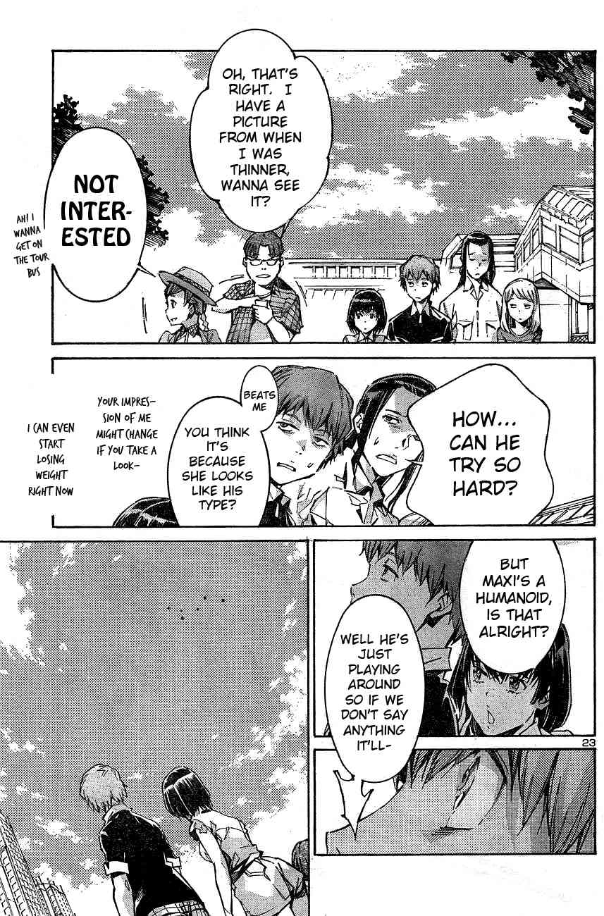 Kurogane no Linebarrel Chapter 104 page 23 - Chapter 104: Mirror Mirror