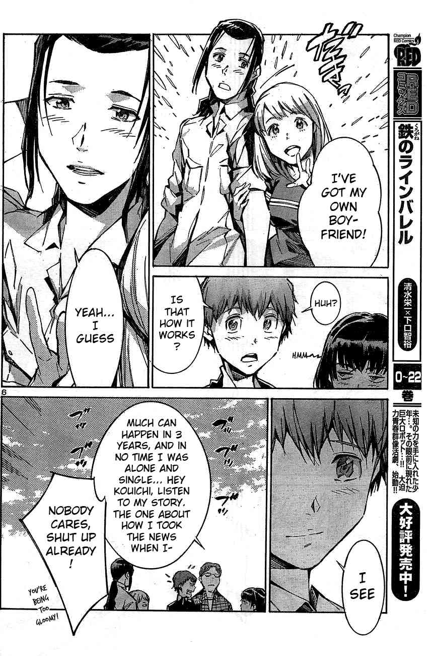 Kurogane no Linebarrel Chapter 104 page 6 - Chapter 104: Mirror Mirror