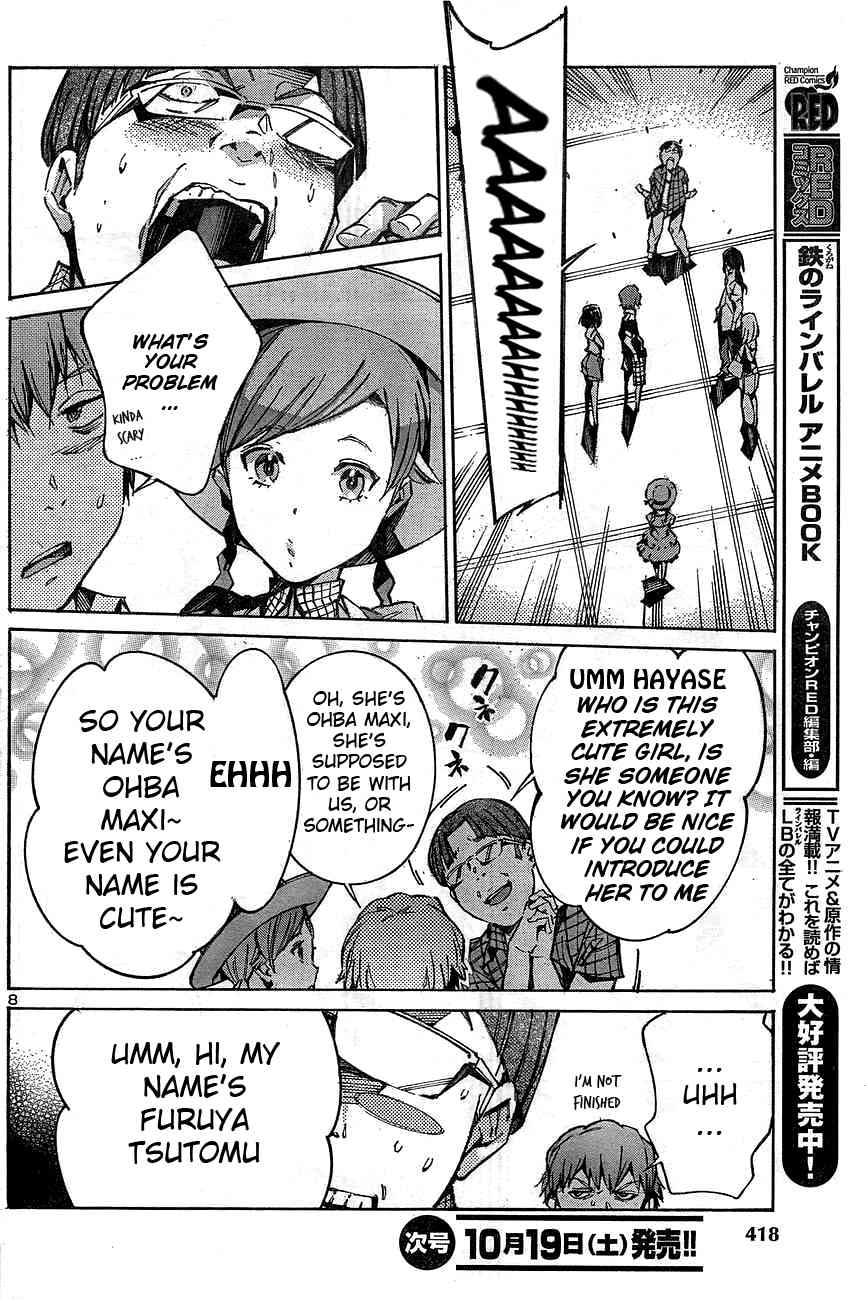 Kurogane no Linebarrel Chapter 104 page 8 - Chapter 104: Mirror Mirror