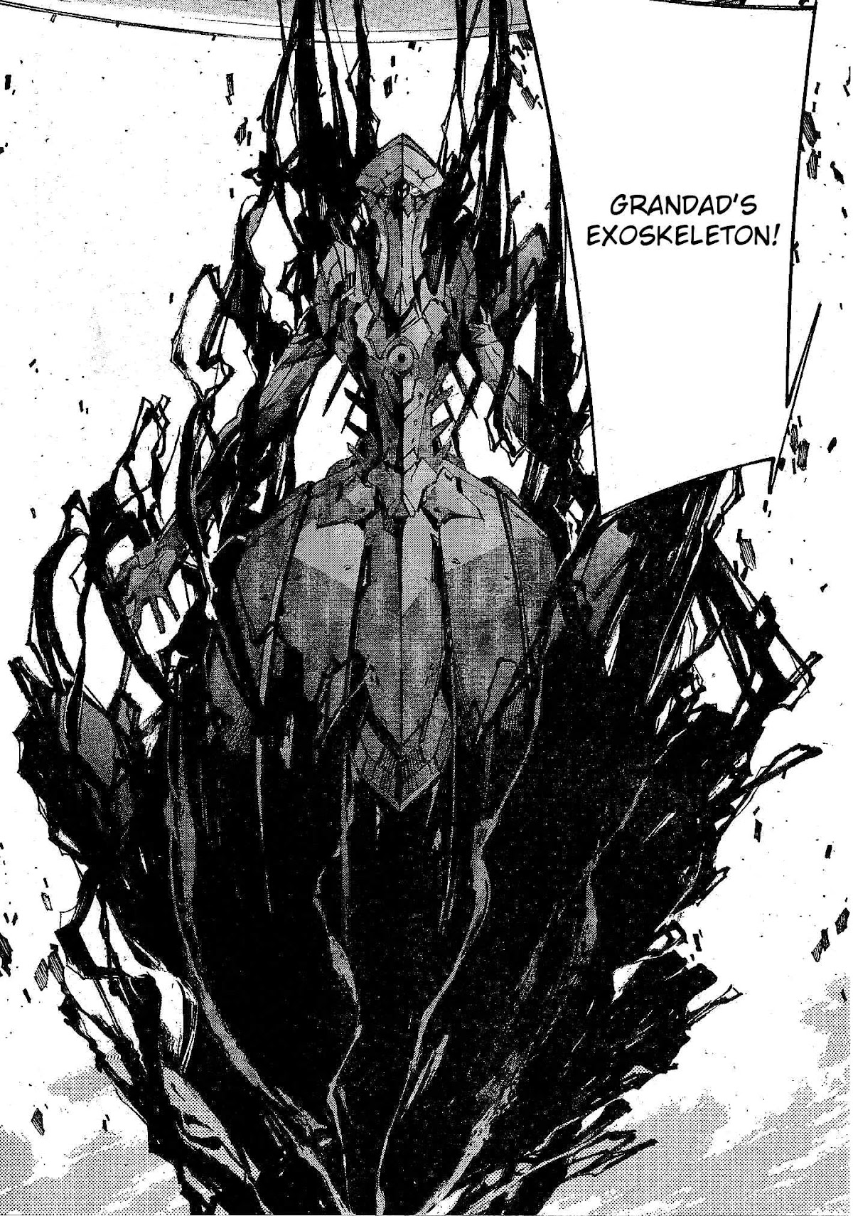 Kurogane no Linebarrel Chapter 105 page 13 - Chapter 105: Three Horns