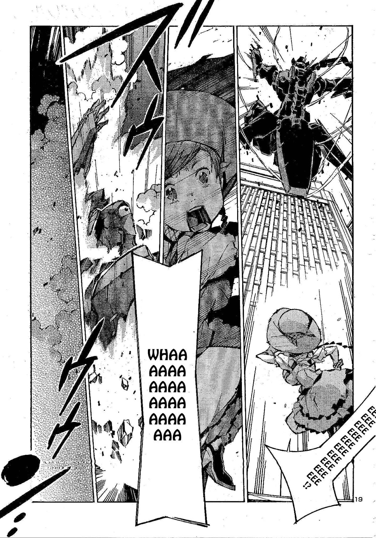 Kurogane no Linebarrel Chapter 105 page 20 - Chapter 105: Three Horns