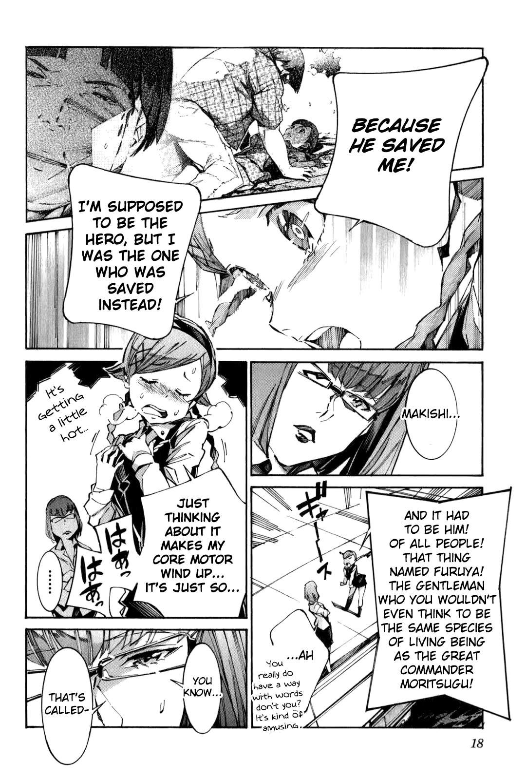 Kurogane no Linebarrel Chapter 109 page 22 - Chapter 109