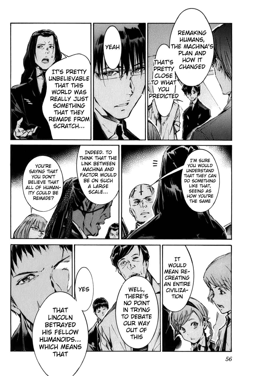 Kurogane no Linebarrel Chapter 110 page 22 - Chapter 110