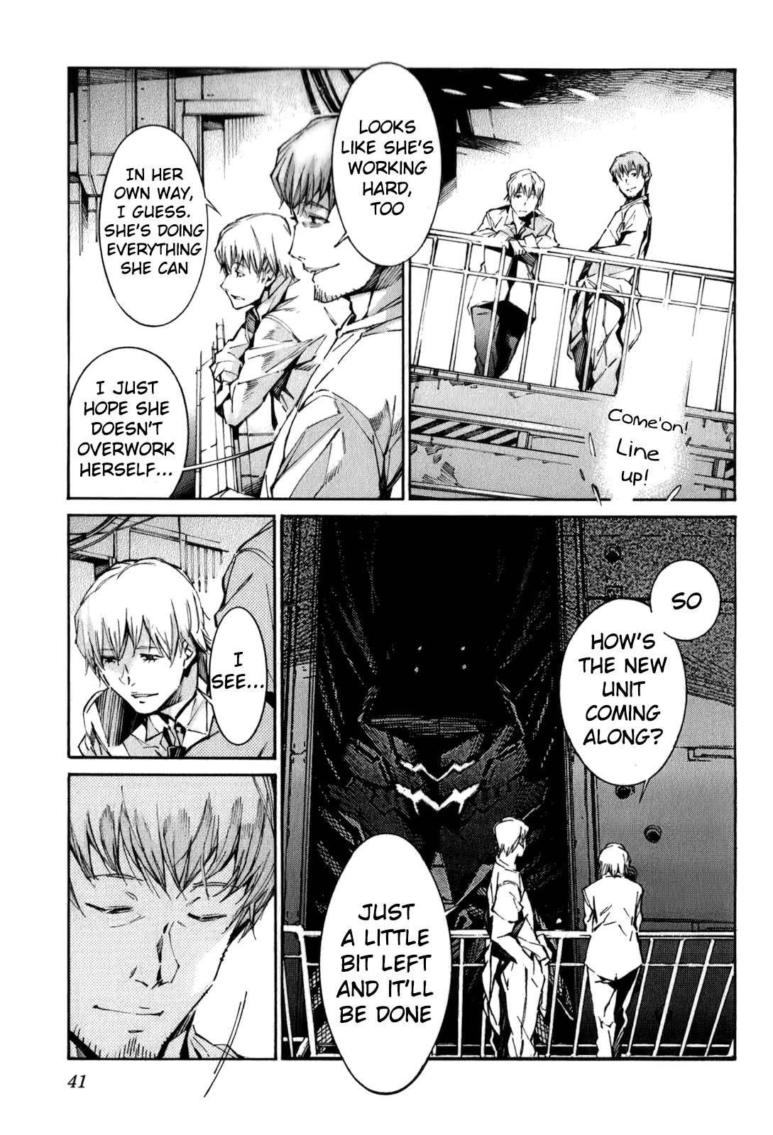 Kurogane no Linebarrel Chapter 110 page 8 - Chapter 110