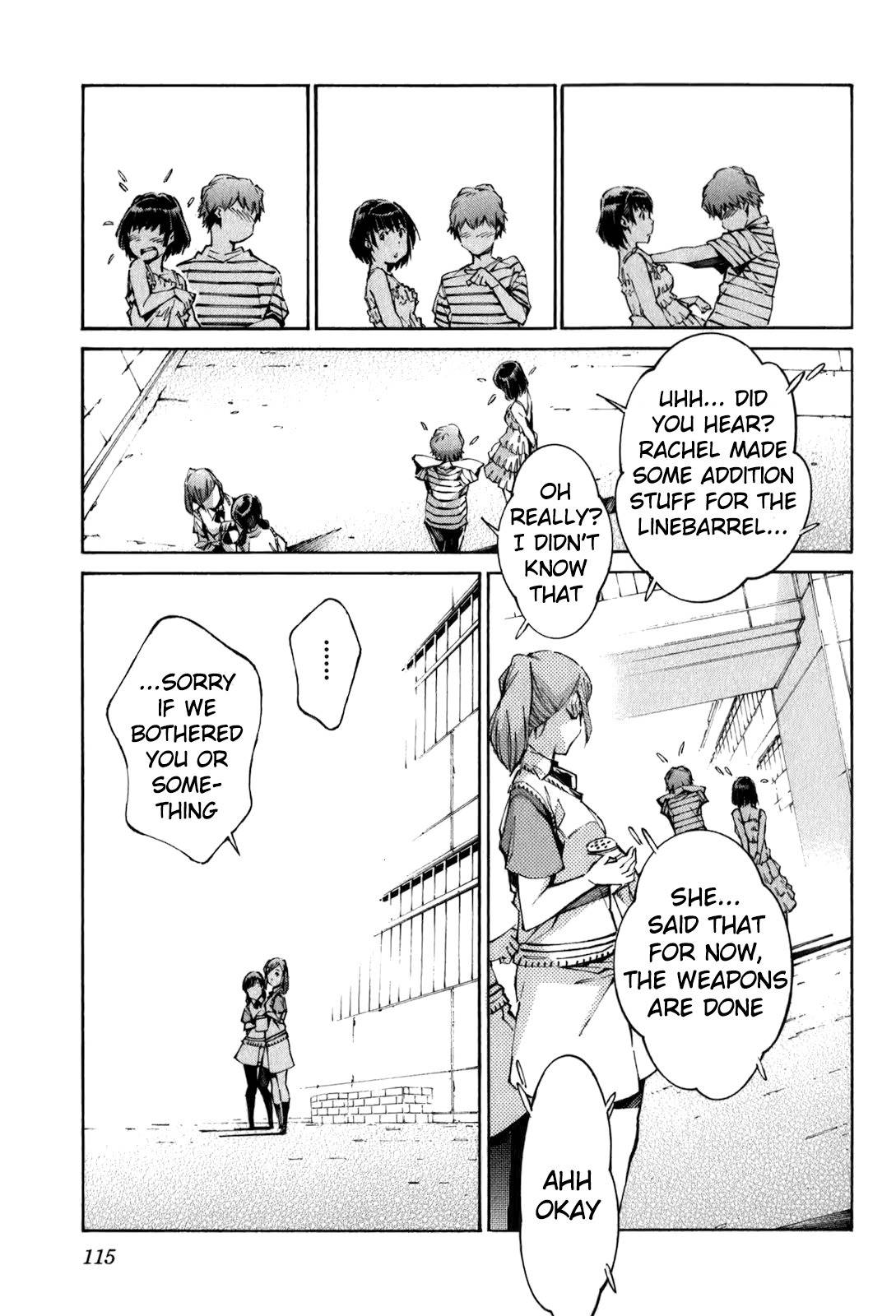 Kurogane no Linebarrel Chapter 112 page 23 - Chapter 112