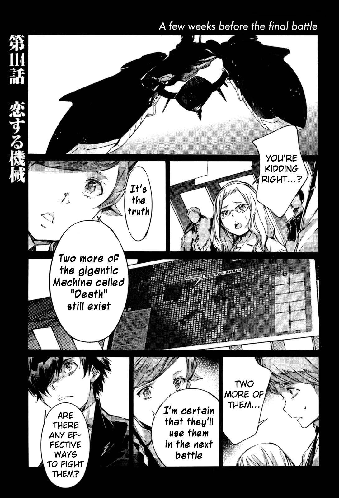 Kurogane no Linebarrel Chapter 114 page 1 - Chapter 114