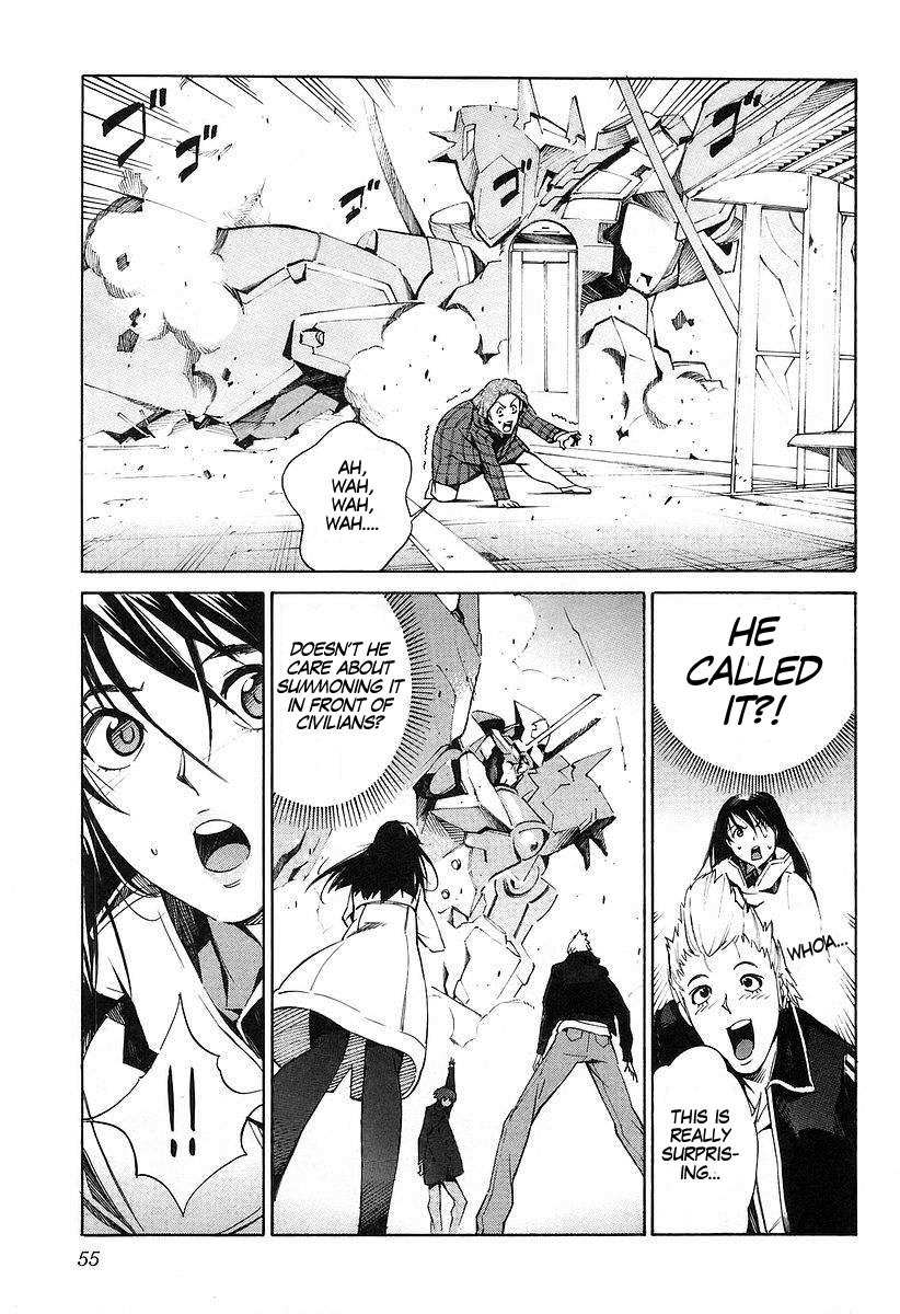 Kurogane no Linebarrel Chapter 12 page 13 - Chapter 12: Blue Sky Moon