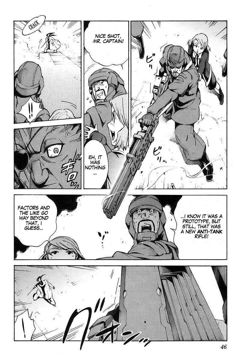 Kurogane no Linebarrel Chapter 12 page 4 - Chapter 12: Blue Sky Moon