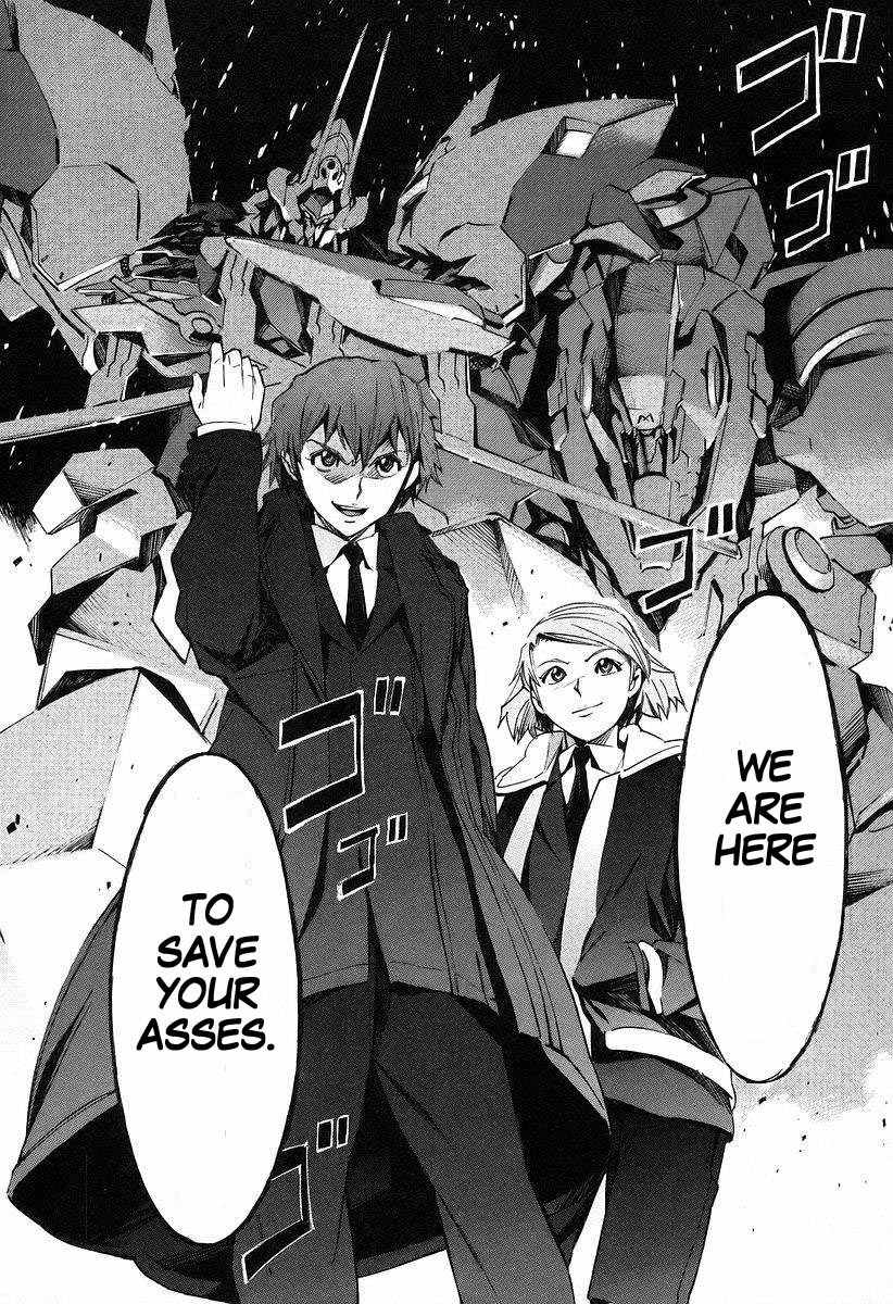 Kurogane no Linebarrel Chapter 14 page 34 - Chapter 14: Blossoms Fall, Leaves Scatter